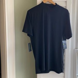 Nike Dri-FIT Mock Neck Short Sleeve Polo (Men's M)